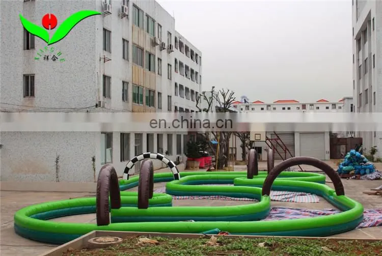 2018 outside go kart inflatable games air track