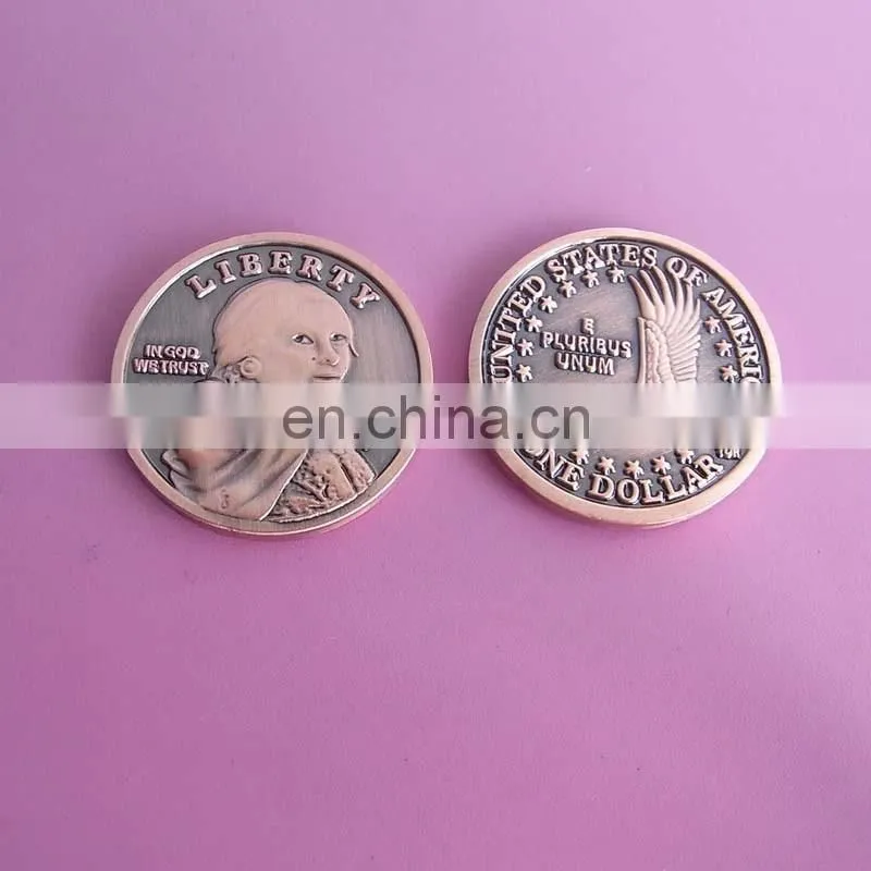 United states of america one dollar souvenir metal coins