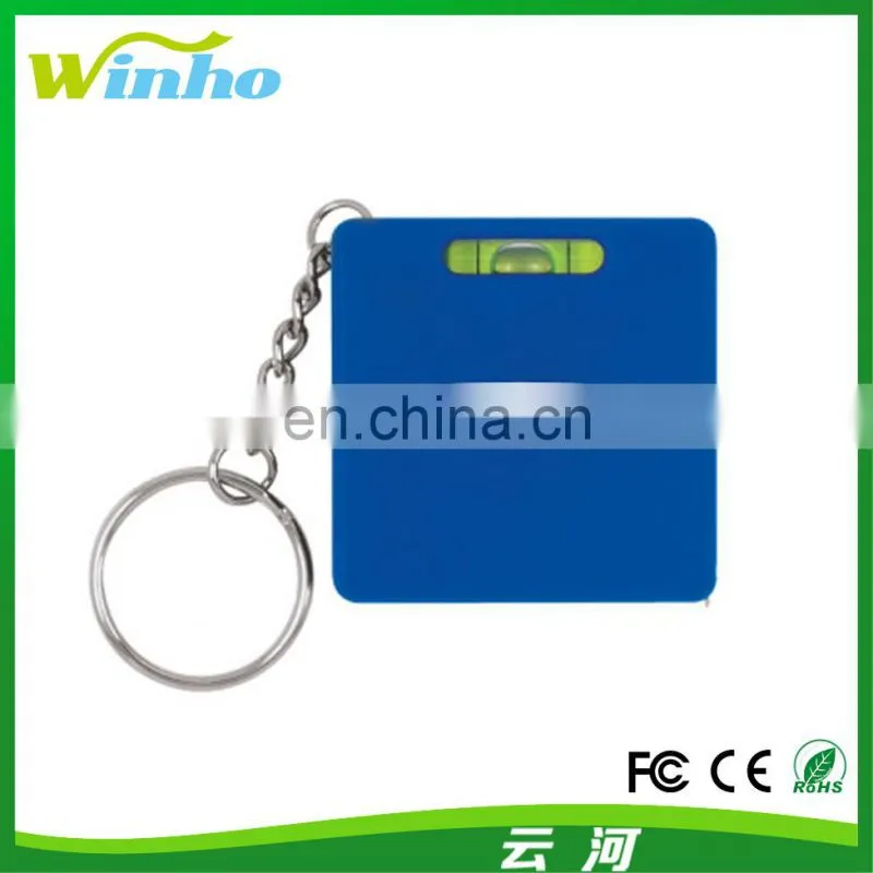 Winho square printable Measuring Tape Keychain