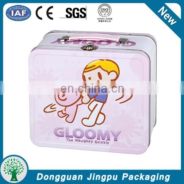 Factory hot sales round metal travel empty decorative candle tins
