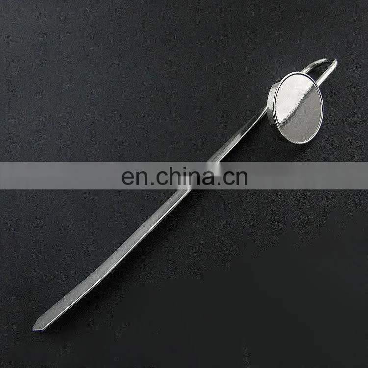china supplier business gift metal bookmark for books custom epoxy logo bookmark