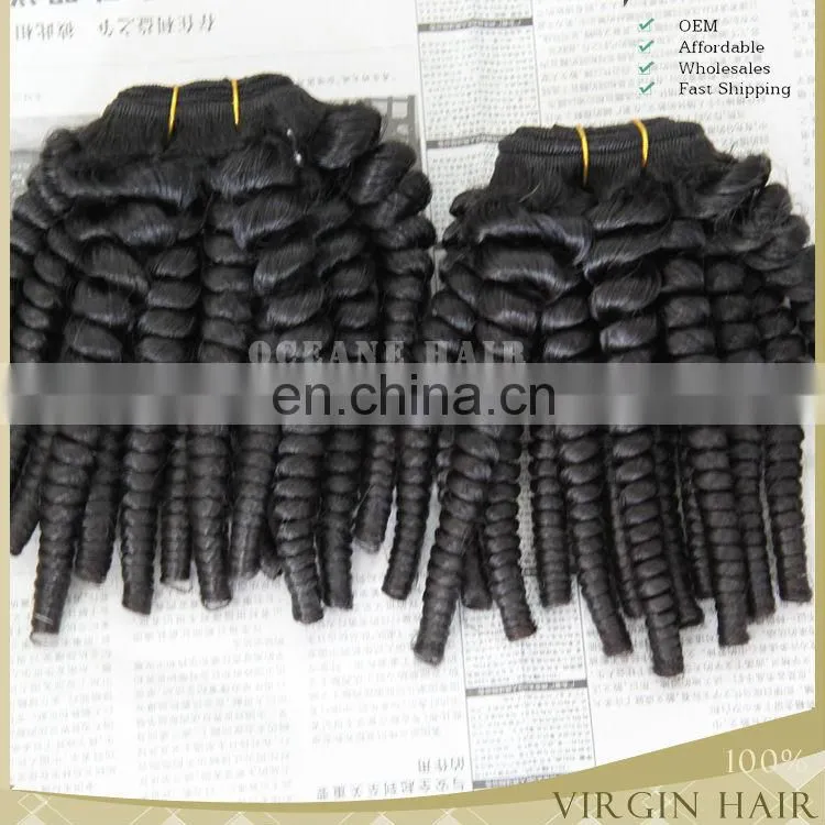 Unprocessed virgin human hair weft indian hair weaving 100% natural indian human hair price list