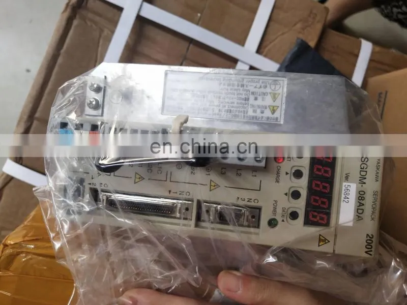 Yaskawa Sigma 5 AC Servo Motor Drive 800w SGDM-08ADA For Injection Moulding Machine