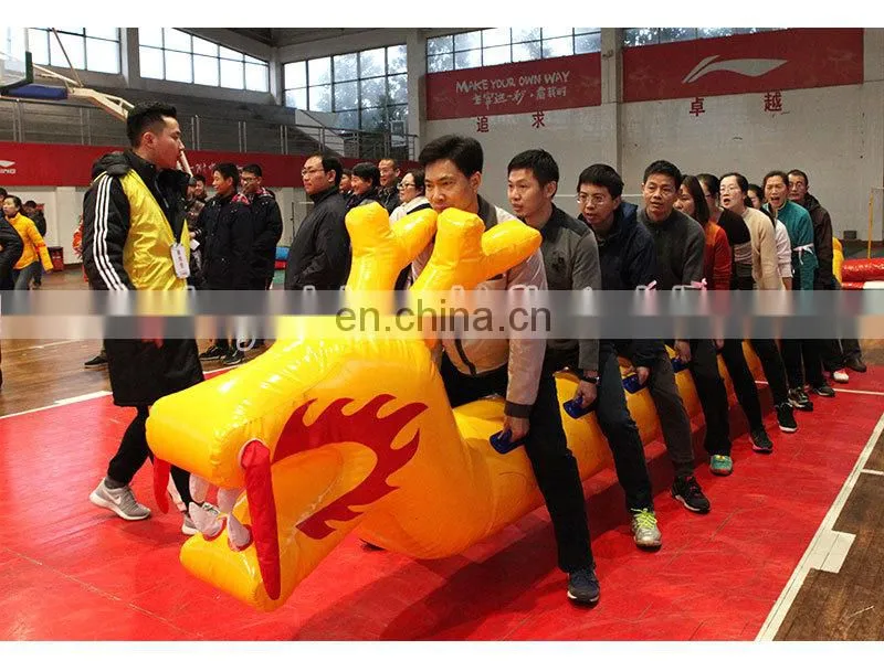 Outdoor Interactive Inflatable Team Building Games Obstacle Course Wipeout Equipment Team Sports Games Set For Kids Adult