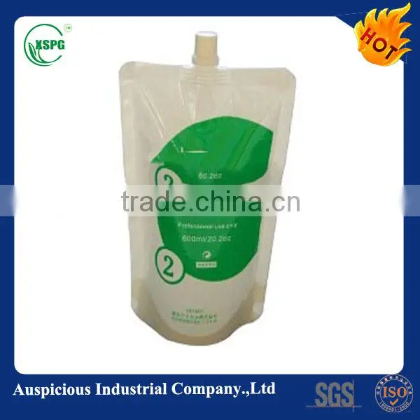 reusable spout pouch with spout packaging