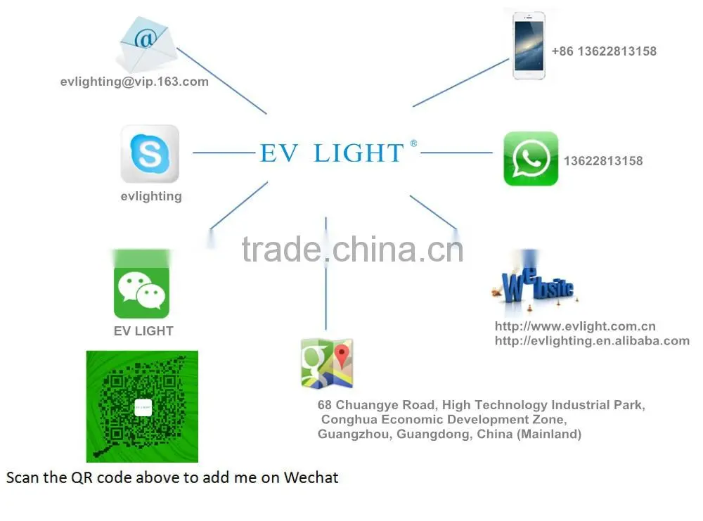 EV X5 led strobe light dj light
