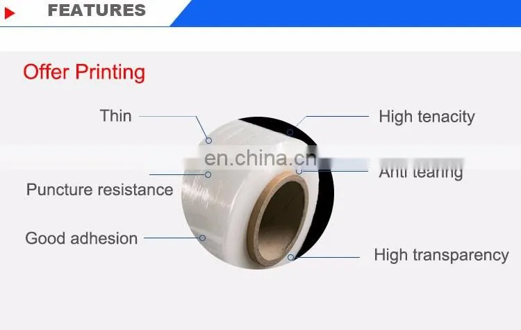 Liying Packaging LLDPE Pallet Wrapping Film Stretch Film Jumbo Roll
