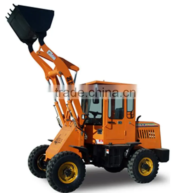 1.0 T small wheel loader with new wheel loader price list for sale