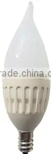 Dimmable ETL E12 LED Candle Light Bulb