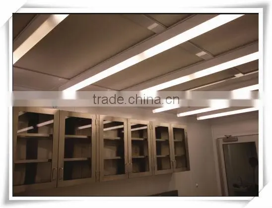 600mm 1200mm 1500mm 40W clean room light fixture / pharmaceutical lighting / t8 fluorescent light fixture cover