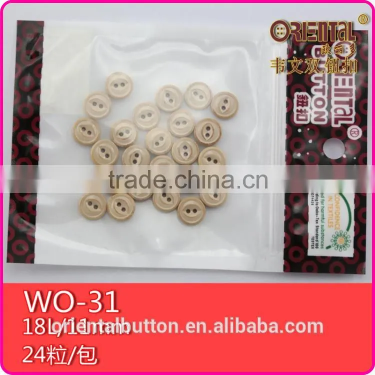 11mm natural raw material coconut shirts button