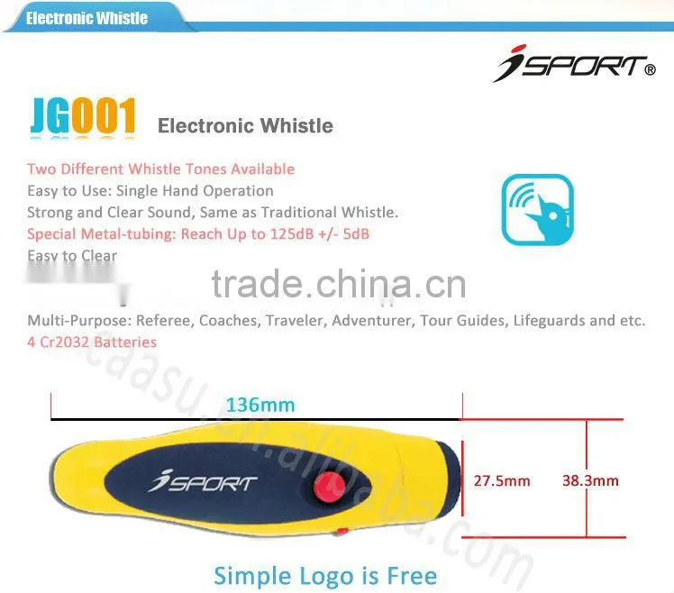 Electronic Loud Sound Whistle Lanyard