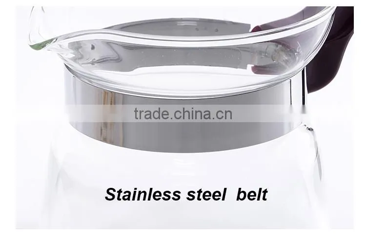 best drinkware for home restaurant OEM factory pyrex glass clear glass water pot