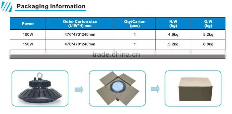 150w led high bay lamp High bay Hallenstrahler