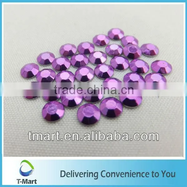 korean hotfix dome shaped octagons rhinestuds