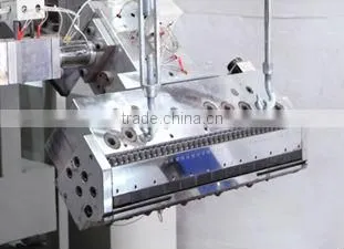 single screw platic sheet extrusion machine