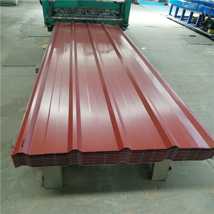 20 22 24 Gauge Color Painted Corrugated Metal Steel Roofing Sheet