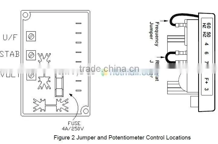 Generator Voltage Regulator AVC63-4