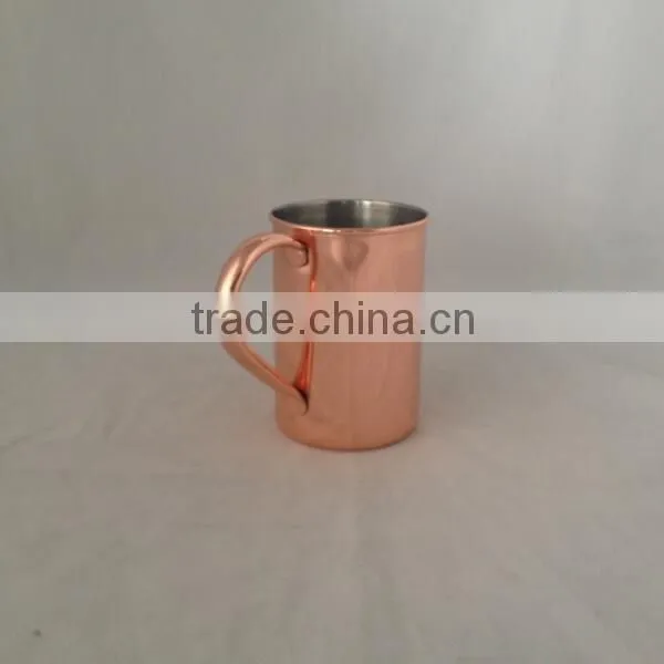 Moscow Mule 100% Pure Copper Mug 16 Ounce with Wooden Gift Box