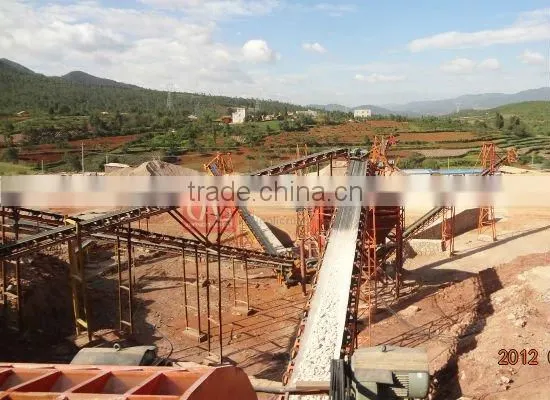 Dingli Widely Used Rubber Quarry Belt Conveyor for Sand and Gravel