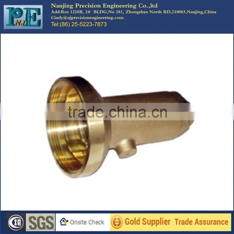 Custom high pressure forging copper pipe nipple fitting