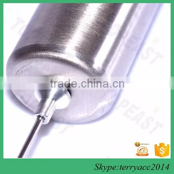 Milk Frother and Whisk in Stainless Steel with Stand and 2 Speed
