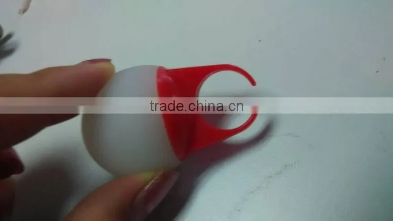 Led flashing finger rings,christmas decoration LED ring light,plastic glow led ring