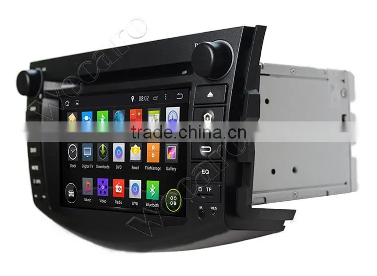 Wecaro WC-TR7015 Android 4.4.4 car dvd player quad core for toyota rav4 with android stereo tv tuner 2006-2012