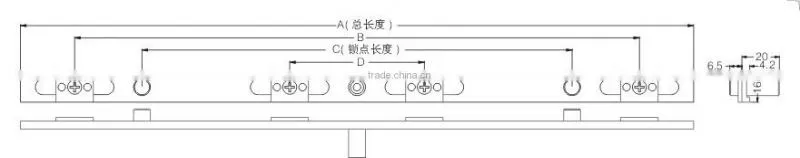 Door lock JW-6088