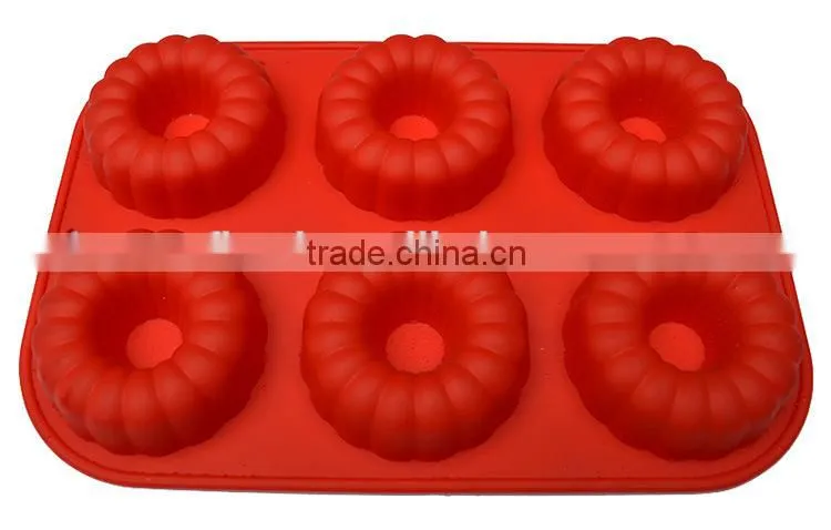 YangJiang factory manufacture hot sell Eco-Friendly Feature silicone cupcake mold for baking mould