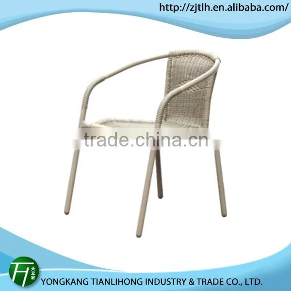 Best quality new design rattan wicker chair metal frame