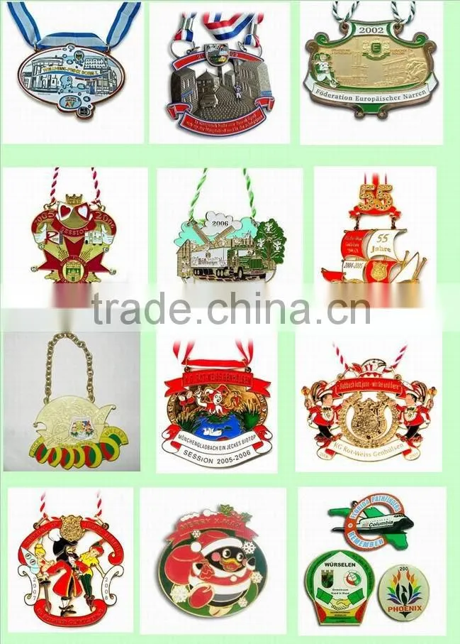 Sports Trolley Cup charm pendants medals metal