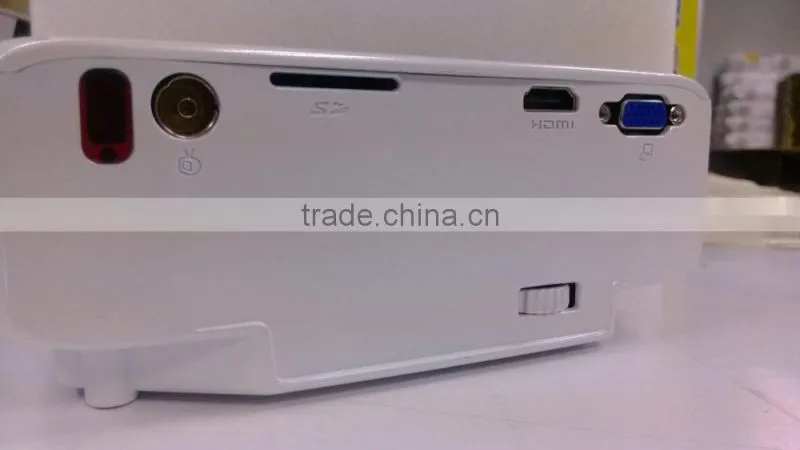 New Arrival Super 800 Lumens Projector 72inch Best Size 600:1 Contrast Ratio and 50W Power Consumption