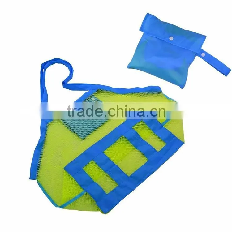 Newest Extra Large Sand Away Kids Baby Extra Large Sand Away Mesh Beach Toy Storage Bag