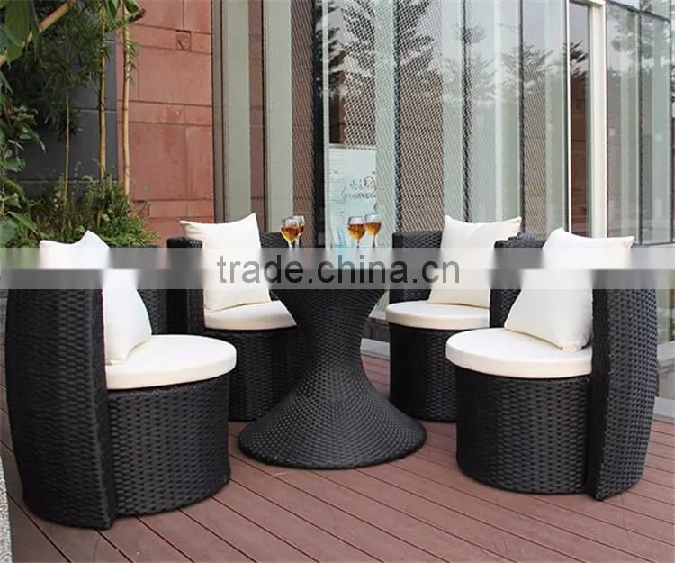 Rattan Patio Table And Chair Set Picnic Cane Dining Table Rattan Outdoor Wicker Chair Set