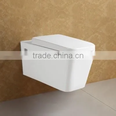 P Trap Wash Down Wall Hung Ceramic Toilet ATW009