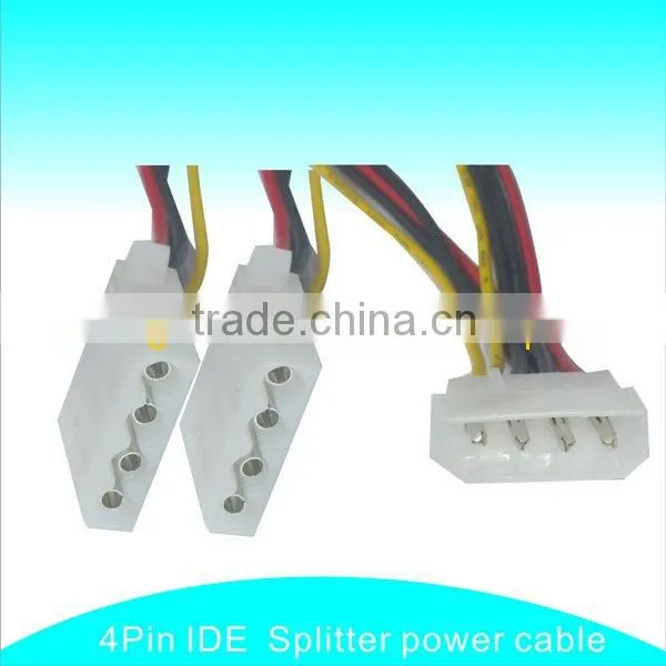 4 Pin IDE Y Splitter extension power cable
