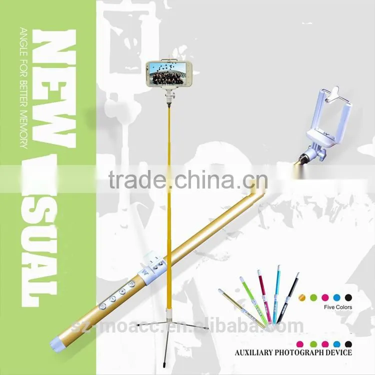 High Quality multi-function phone photo-taking Bluetooth Selfie Stick with tripod