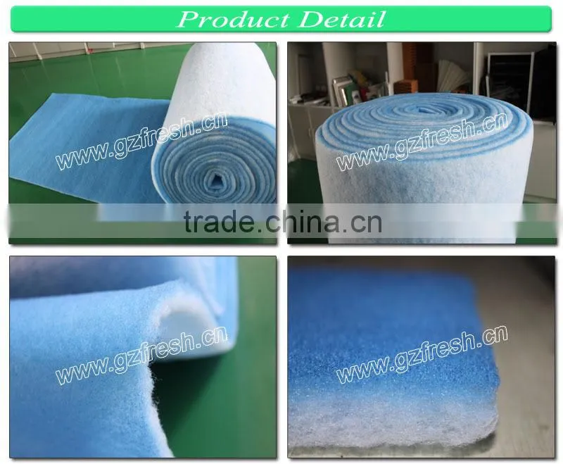 FRS-30 FRESH G3 blue &white color air conditioning synthetic filter media made in china