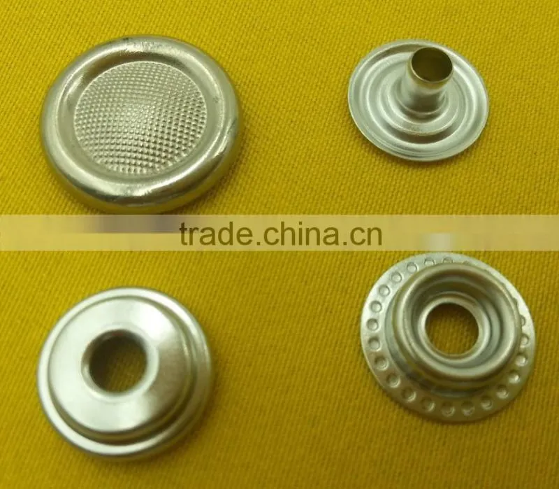 Zinc Alloy Cap Metal Snap Fastener Button For Jackets --- MA1315