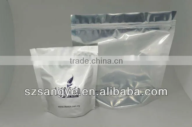 ziplock reusable drink pouch with spout/stand up pouches/metalized stand up pouch