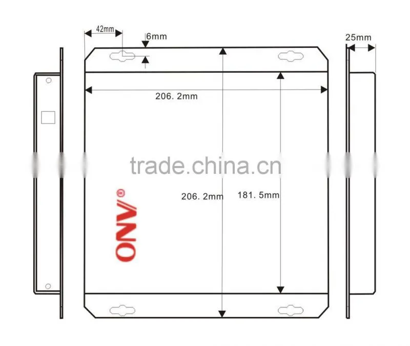 Support OEM 1CH Video Optical Transceiver with Video/Data/ Ethernet