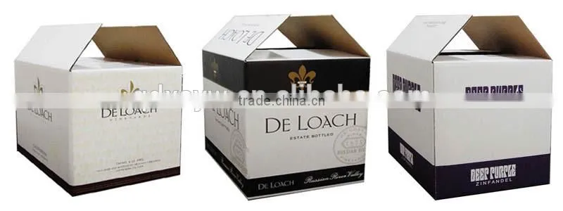 Hot Sale Glass Bottle Carton Box