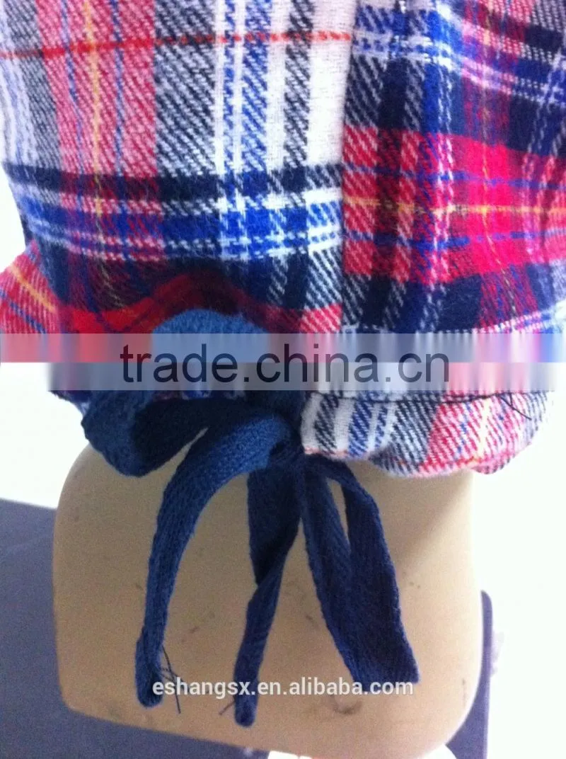 Ladies cotton checkered pyjama harem pants