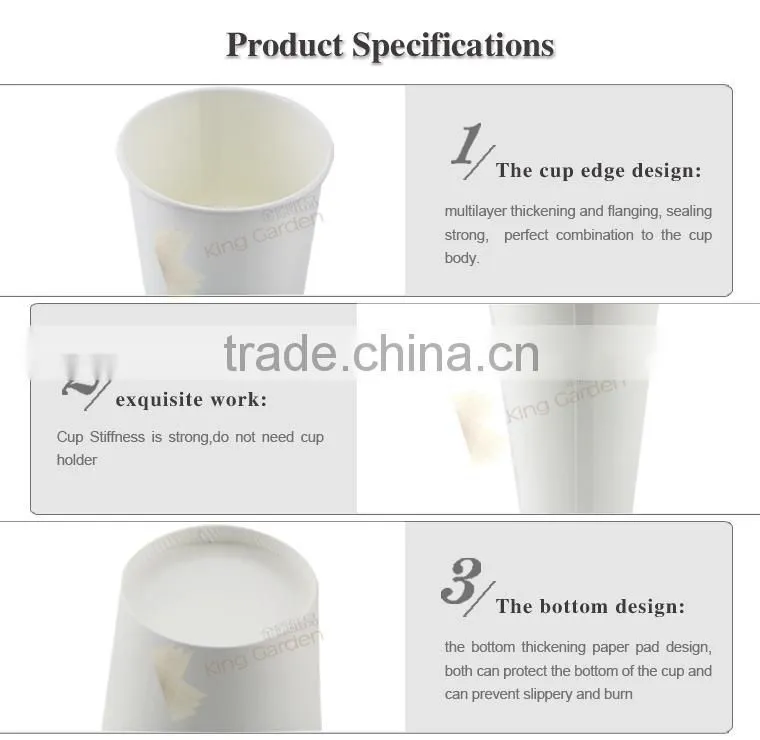 8/12/16 oz Single Wall Eco-Friendly Insulated Coffee to go Cups