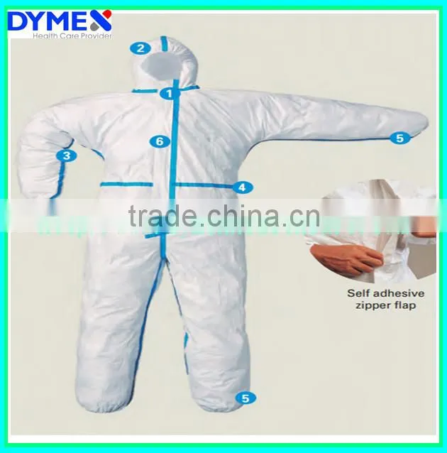 Dymex Dymex High Quality Polypropylene Coverall