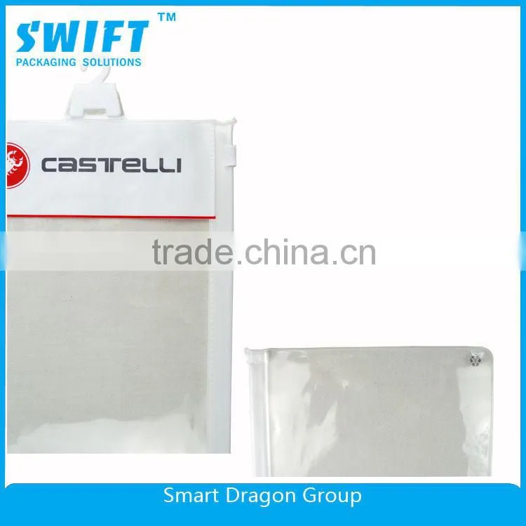 Customized Waterproof Clear Pvc Bag With Snap Button
