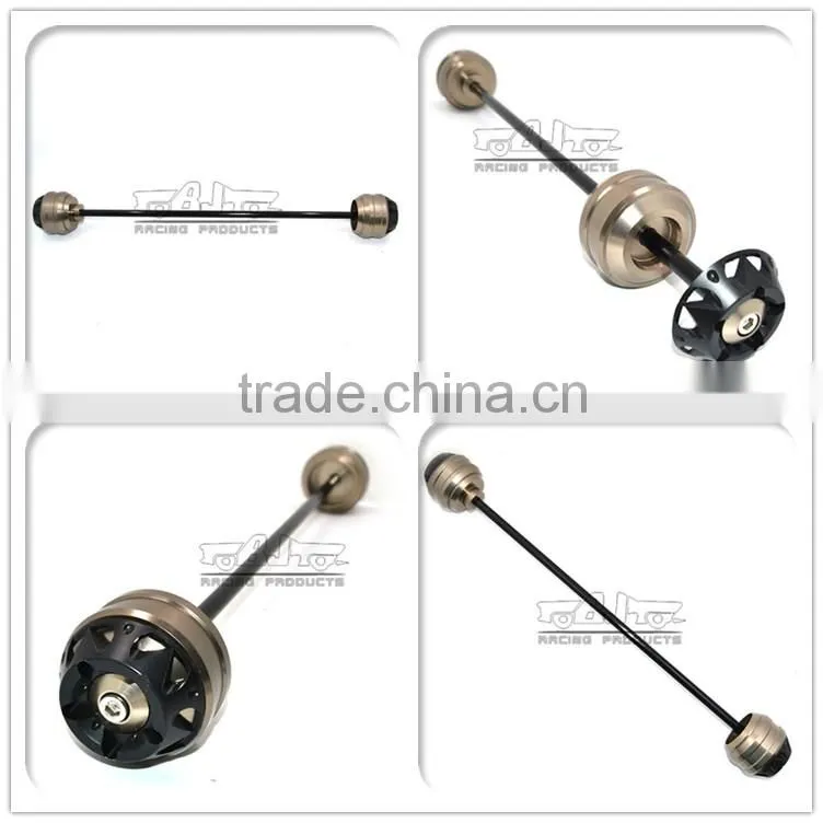 BJ-FS-YA005 Performance CNC Aluminum 6061 Anodized Scooter Rear Frame Axle Slider for Yamaha Tmax 530 2012~2015