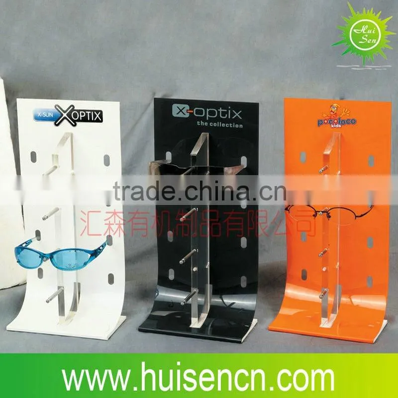 L Shape Acrylic glasses display,Acrylic display