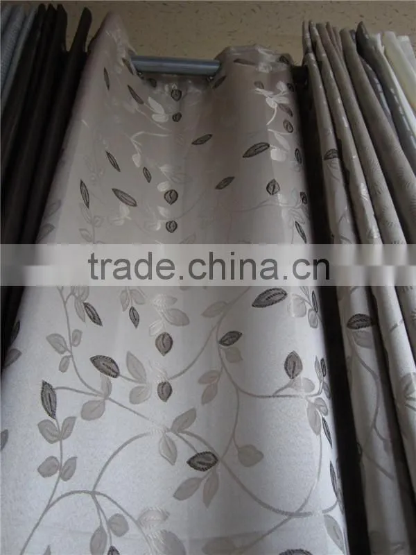 Wholesale 100% Polyester Fancy Jacquard Curtain Design
